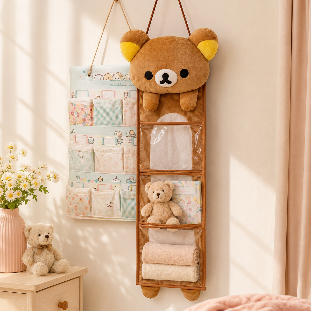 Kawaii Bear Hanging Storage Organizer