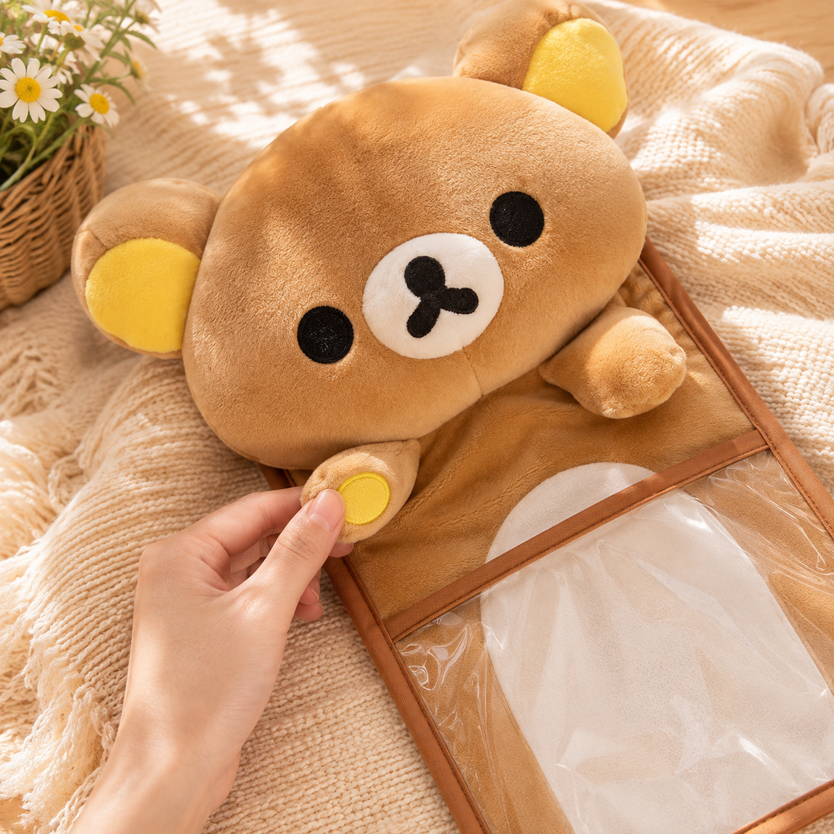 Kawaii Bear Hanging Storage Organizer
