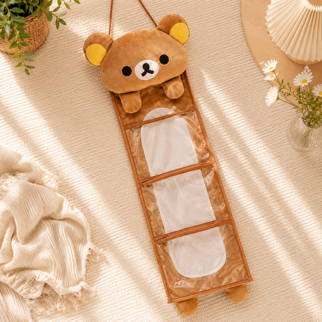 Kawaii Bear Hanging Storage Organizer